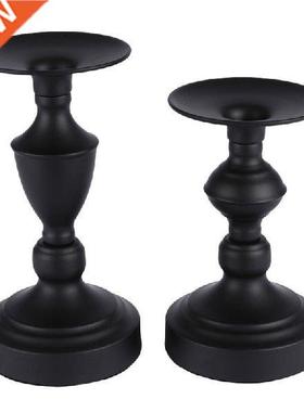 K1MF Besi Tempat Lilin Pemegang Lilin Dekoratif Tempat