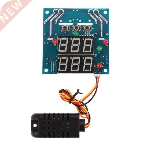AC/DC 12V Intelligent Temperature Humidity Controller Relay