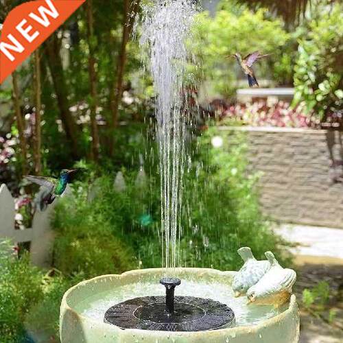 Solar Water Fountain 1w Mini Portable Floating Fountain