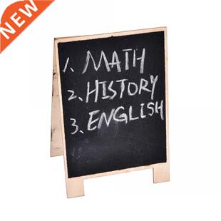 HOT Vintage Mini Wood Chalkboard Blackboard  Wooden Place