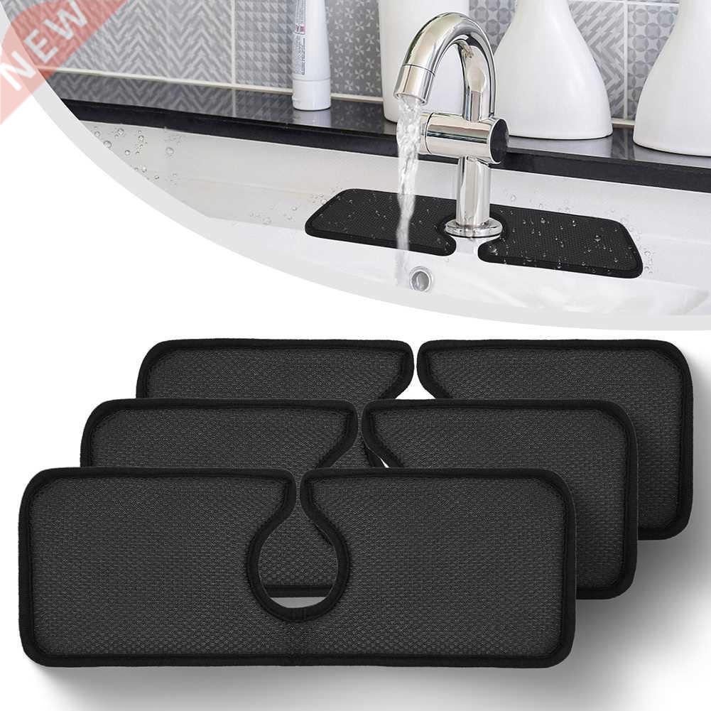 Faucet Wraparound Splash Catcher Absorbent Mat Dish Drying P
