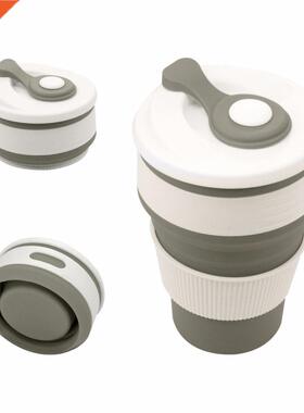 Coffee Mugs Travel Collapsible Silicone Cup Folding Water Cu