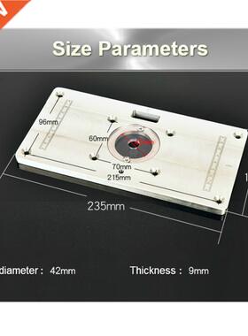 Universal High Quality Wood Router Table Insert Plate Wood R