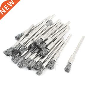 22pcs 3mm Mandrel Wire Pen Polishing Brush for Dremel Rotary