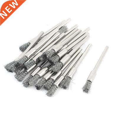 22pcs 3mm Mandrel Wire Pen Polishing Brush for Dremel Rotary
