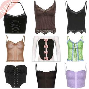 2021 core cute body cropped bustier clothes fofairy grunge