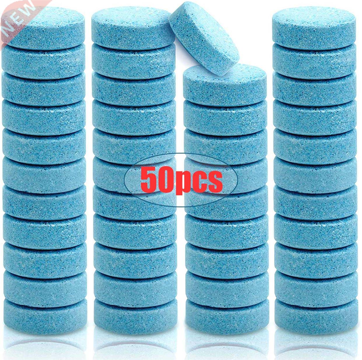 50 Concentrated Tablets Detergent Car Windshield Cleaning Ef