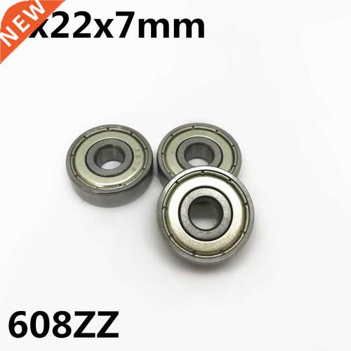 10Pcs 608ZZ 608-2RS 8x22x7 mm Deep groove ball bearing Minia
