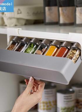 Condiment Spice Holder Kitchen Hanging Seasoning Bottle Stor