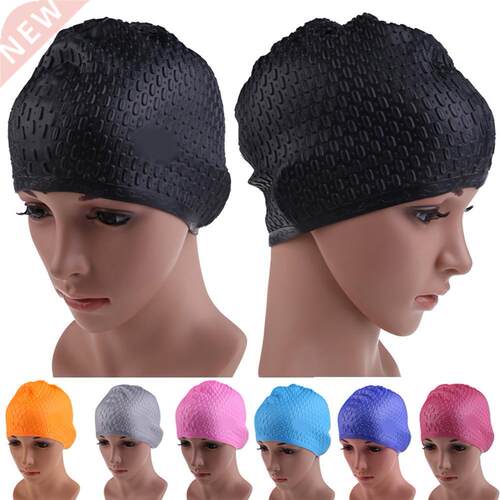 1PC Adults Swimming Caps Men Women Long Hair Waterproof