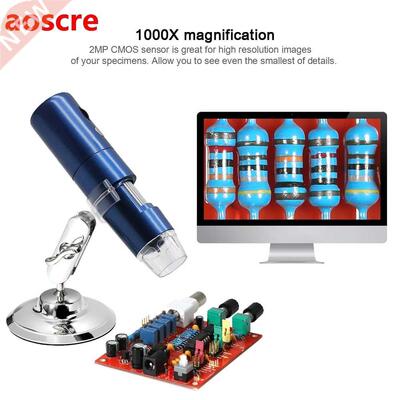 Wireless Wi-Fi Digital Zoom Microscope Haneld Magnifier 2M