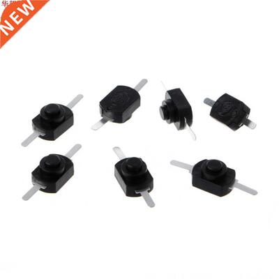 20 Pcs DC 30V 1A Black On Off Mini Push Button Switch for El