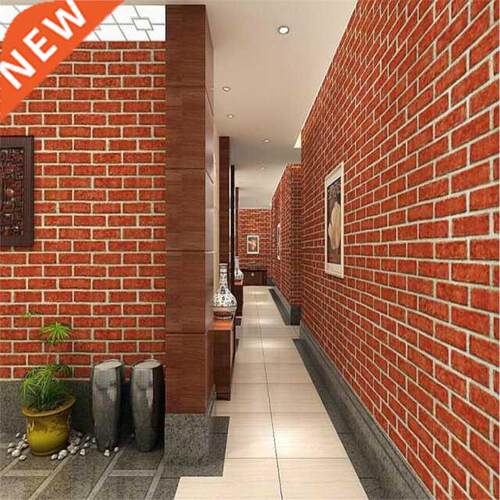 Home decoration 3D Vinilo Ladrillo wallpaper clothing store