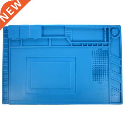 S-160 45x30cm Heat Insulation Silicone Pad Desk Mat Maintena