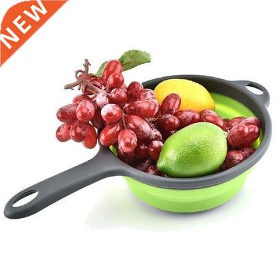 Kitchen Foldable Strainers Collapsible Colander Kitchen