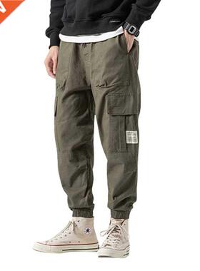 Men Side Pockets Cargo Pants 2021 Spring Autumn New Hip Hop