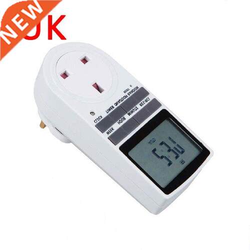 Timer Switch 12/24 Hours LCD Outlet Digital Socket