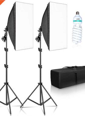 Photography 50x70CM Softbox Lighting Kits Professional Light