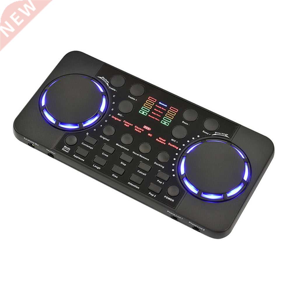 Live Sound Card 10 Sound Effects Bluetooth-compatible 4.0