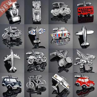 Novelty Vehicle Motorcycles/Bicycles/Racing/Cars cufflinks P