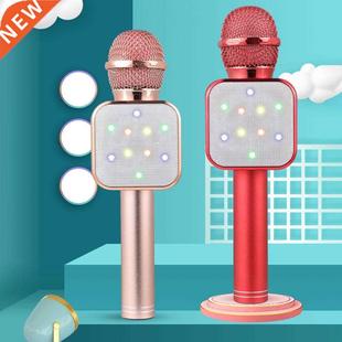 Bluetooth Karaoke Wireless Microphone Professional Speaker H