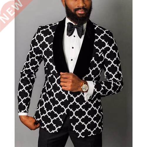 Men Blazer Slim Fit 2022 Spring Autumn New Plaid Hit Color S