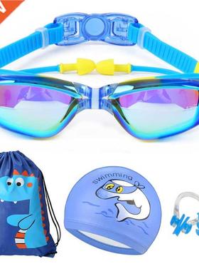 Swimming Goggles for Kids Professionl Silicone Rcing stnd