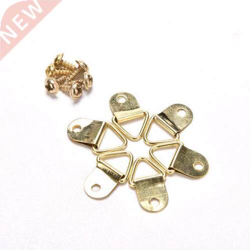 100Pcs Picture Hanger Photo Frame Hanging Triangle D Rings G