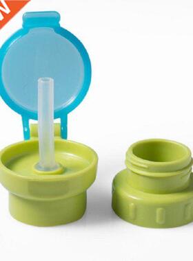 Kids Water Bottle Cap Spill Proof Juice Soda Bottles Twist C