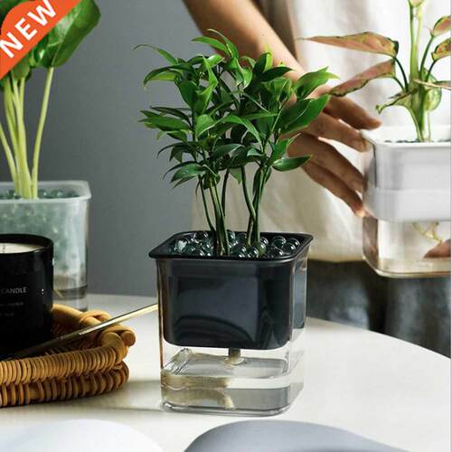 Self Waterng Plant Pot Flowerpot Hroponc Flower Pot Sol