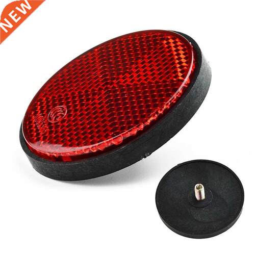 1pcs Bicycle Round Reflector 56mm Bike Reflective Tackle Nig