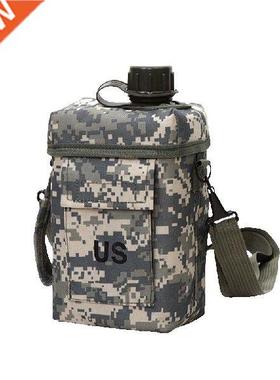 New 2L PVC Military Water Bottle Portable Practical Tools