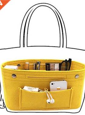 Obag Felt Cloth nner Bag Women Fashon Handbag Mult-pocket