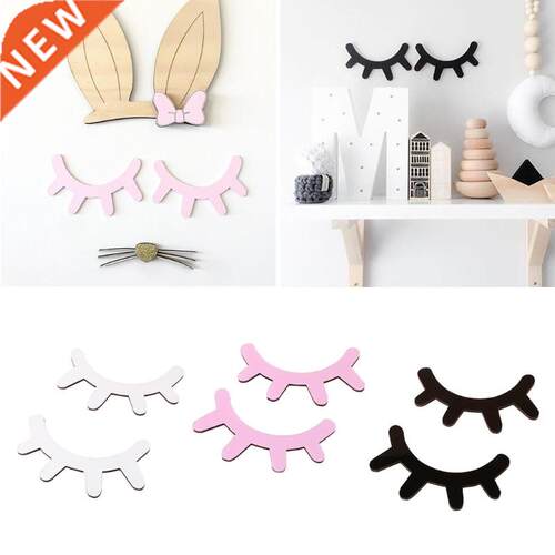 2pcs Eyelash Wall Sticker Living Room Decoration DIY Craft C
