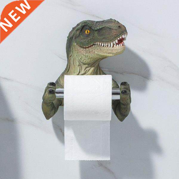 Resin Dinosaur Tissue Holder Box Toilet Waterproof Tissue