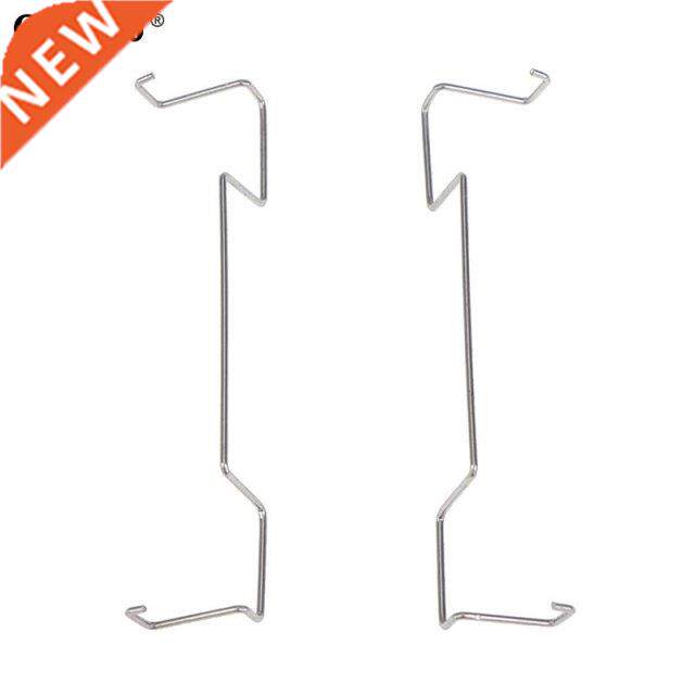 2pcs 8cm Computer CPU Cooling Fan Clip Steel Wire Fastener M