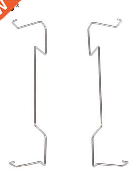 2pcs 8cm Computer CPU Cooling Fan Clip Steel Wire Fastener M