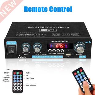 AK5 800W Home Car Amplifiers Audio Power Bluetooth 5.0 Surr