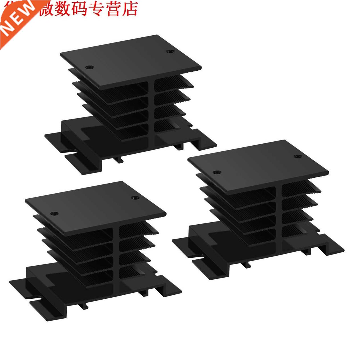Solid State Relay Heat Sink,3PCS Heatsink PID Temperature He