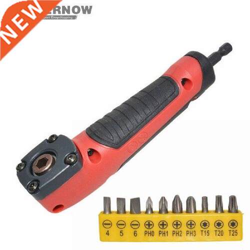90 Degree Extension Shank 1/4 inch Hex Drill Bit Socket