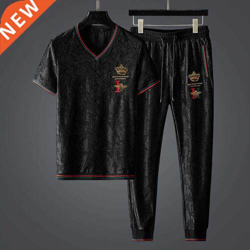 2021 Jacquard Tide Brand Letter Embroidered Leisure Sports S