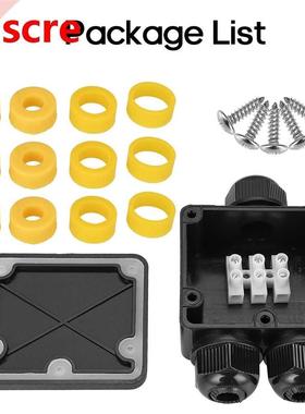 Power Cord Conector Waterproof Outdoor External Electrical J