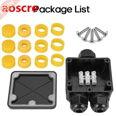 Power Cord Conector Waterproof Outdoor External Electrical J