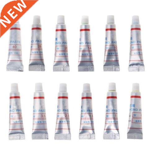 2pcs Diamond Abrasive Paste Compound Micron Glass Metal Poli