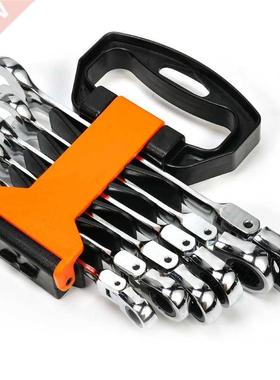 Key Ratchet Wrench Spanner Socket Tool Set Ratchet 5/6/7/12P