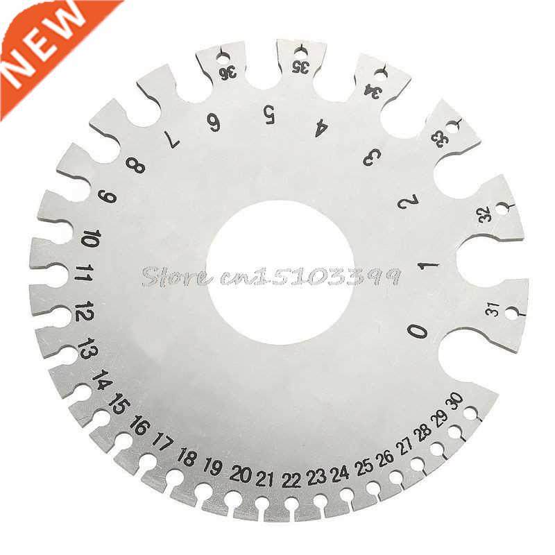 Round AWG SWG Wire Thickness easurer Tester Ruler Gauge Dia图片