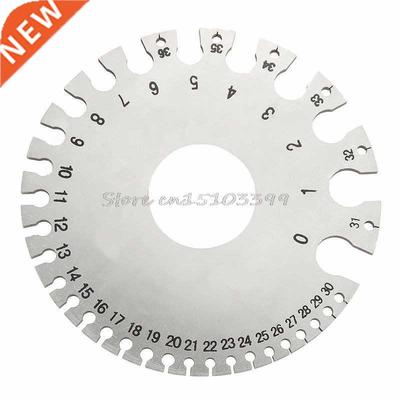 Round AWG SWG Wire Thickness easurer Tester Ruler Gauge Dia