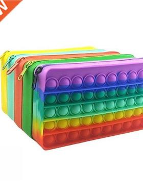 New 20cm Pencil Cse Push Bubble Fidget Toys Children Stress