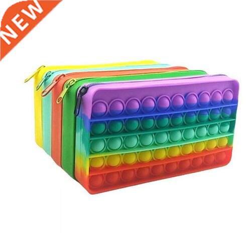 New 20cm Pencil Cse Push Bubble Fidget Toys Children Stress