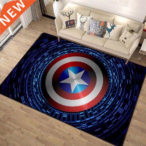 Cartoon Disney superhero Door Mat Baby Playmat Rug Captain